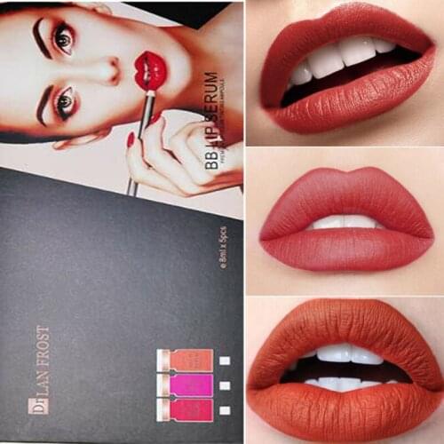 Korean 8ml BB Lips Glow Ampoule Serum Starter Kit Lip Gloss BB Cream Pigment for Lip Coloring Moisturizing Microneedle Treatment