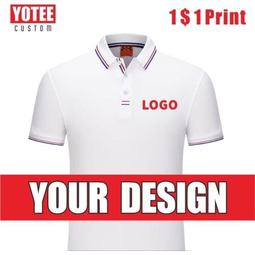 YOTEE2021 new Polo shirt casual company custom embroidery Polo shirt men short sleeve high quality polo