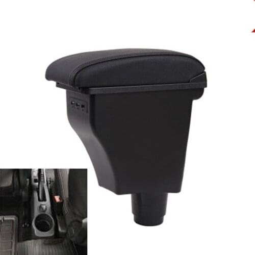 For Renault Sandero Armrest Box Sandero 2 central Store content Storage box Dacia stepway armrest box with USB interface
