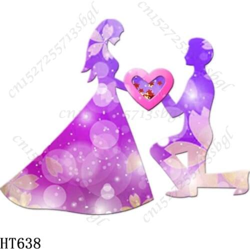 Bride and bridegroom Cutting dies- New Die Cutting And Wooden Mold,HT638 Suitable For Common Die Cutting Machines On The Market