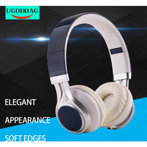 Fone de ouvido Wired Earphone 3.5mm Foldable Stereo Headset Colorful Headband Audio Sound Headphone With Mic For PC Mobilephone