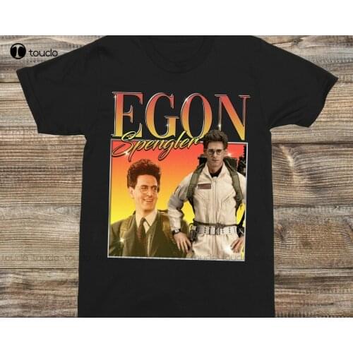 Ghostbusters Harold Ramis Egon Spengler 90S Vintage Shirt Shirts For Men Cotton Tee Shirts S-5Xl