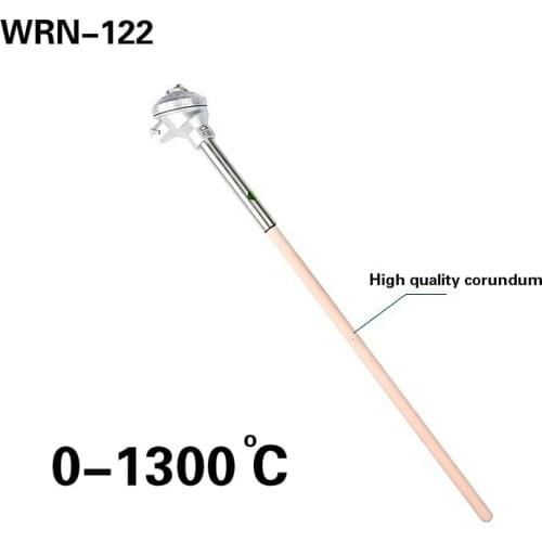 WRN122 temperature sensor High temperature thermocouple corundum ceramic tube K type 1300 degrees SUS304 for home industry DIY