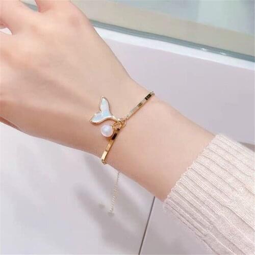 DIY pearl accessories 925 silver pearl jade bracelet empty hold fashion bracelet holder