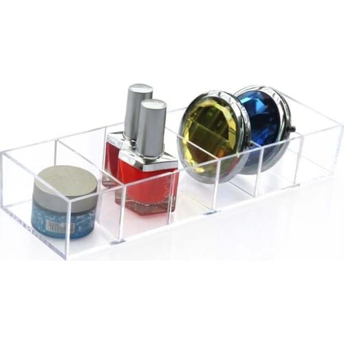 Acrylic transparent Makeup Organizer Storage Boxes Make Up Organizer For Cosmetics Brush Organizer home Storage