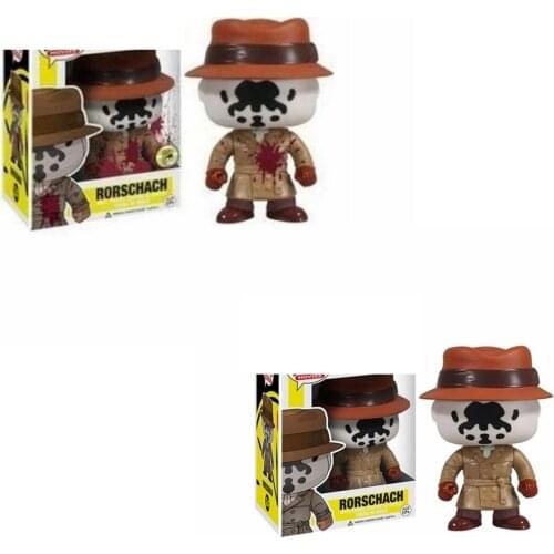 Movies&TV WATCHMEN RORSCHACH 24# Vinyl 10cm Action Figures Limited Edition Collection Toys for Children