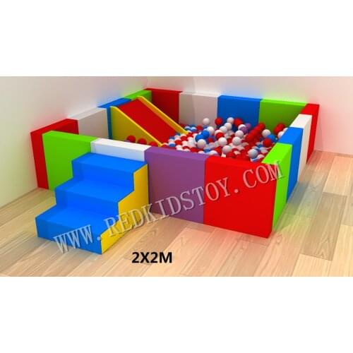 Exported to Vietnam Eco-friendly 100% Nontoxic Soft Indoor Ball Pool For Toddler