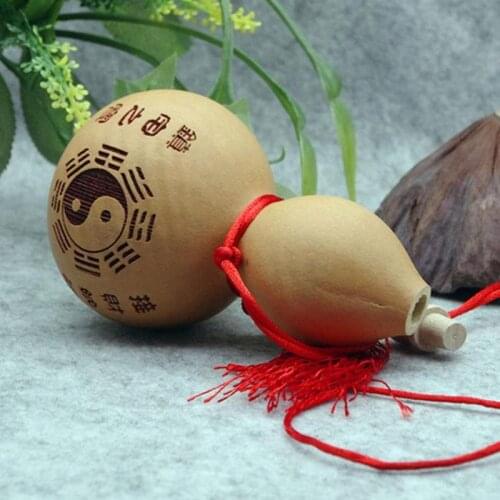 Chinese Natural Dry Gourd Bottle Table Decor Dried Flowers Fruits Ornament for Wedding Party Christmas Decors DIY Ornaments