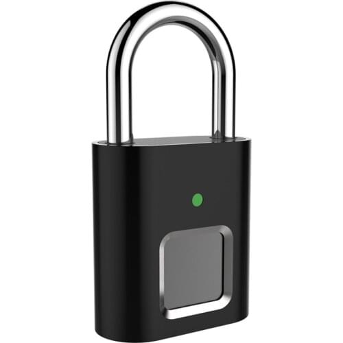 L34 Mini Unlock Rechargeable Smart Keyless Lock Fingerprint Lock Anti-theft Security Lock Door Lock Luggage Lock Small Box