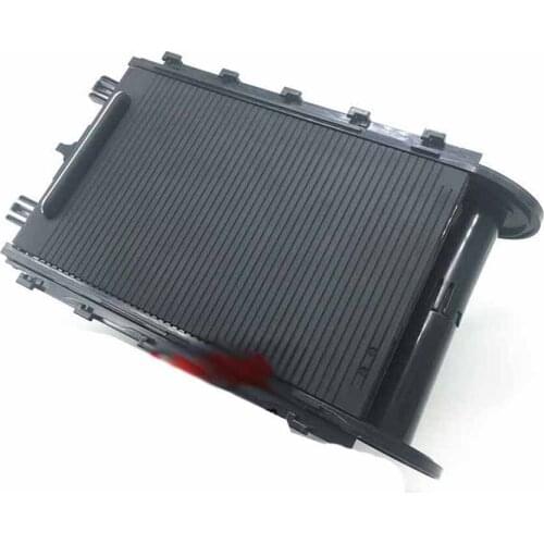 Brand New Genuine Center Console Cup Holder Storage Box with Sliding Lid for VW GolfSportsvan Black Console Holder with Curtain