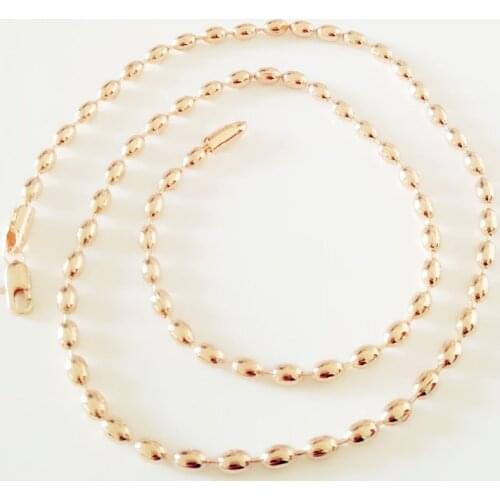 New Fashion Necklace Latest Design Women Necklaces Hot Selling Trendy Ball Shape Chains Beads Necklaces Women Factory Direct