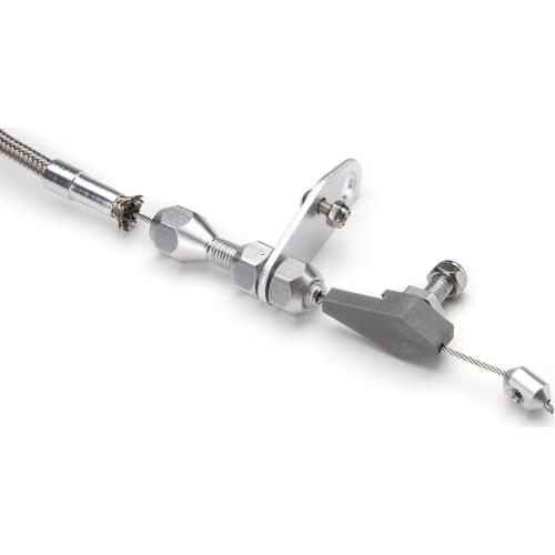 Stainless Steel Braided Transmission Kick Down Cable Detent for Chrysler 727