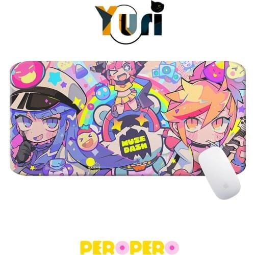 Peropero MuseDash Rin Buro Marija Original Big Mouse Pad Mouse Mat Muse Dash Game Gift collection Sa
