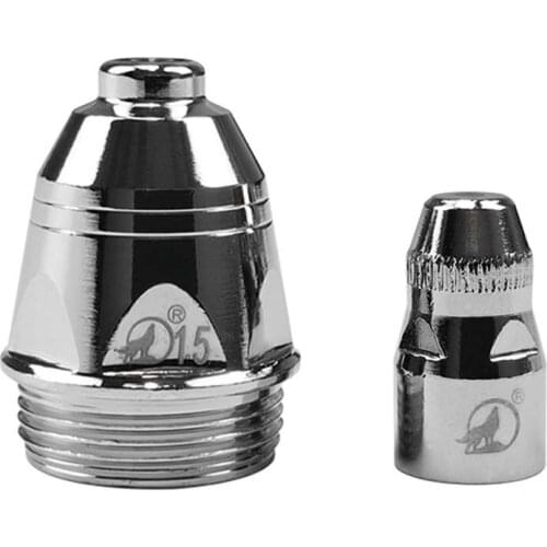Black Wolf Authentic Original High Quality P80 Air Plasma Cutting Nozzle Tip Electrode Consumables