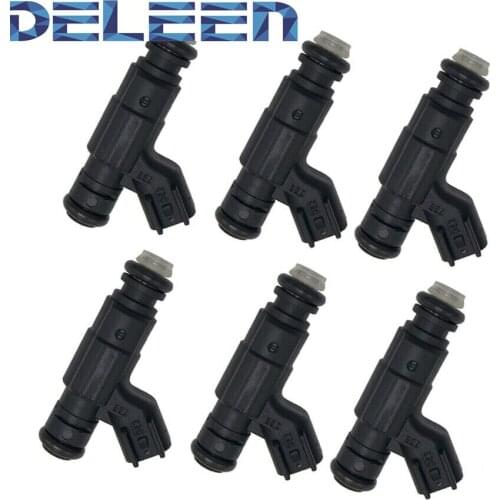 Deleen6x High impedance Fuel Injector FJ768 For Ford Car Accessories