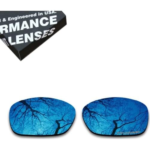 ToughAsNails Resist Seawater Corrosion Polarized Replacement Lenses for Oakley Ten Sunglasses Midnight Blue (Lens Only)