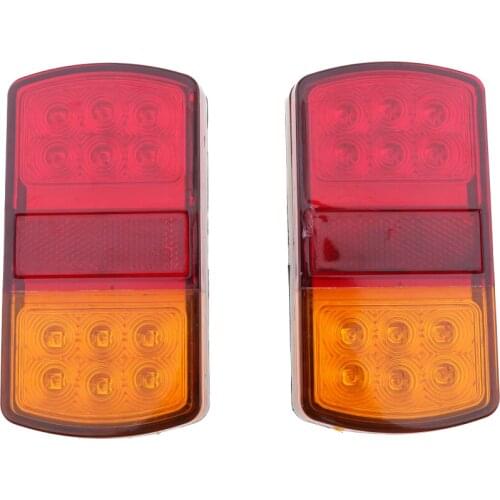 2pcs 12V 12 Led High Quality Auto Tail Reverse Back Up Break Light
