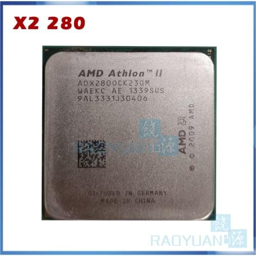 AMD Athlon X2 280 X2-280 3.6GHz Dual-Core CPU Processor ADX280OCK23GM Socket AM3 938pin