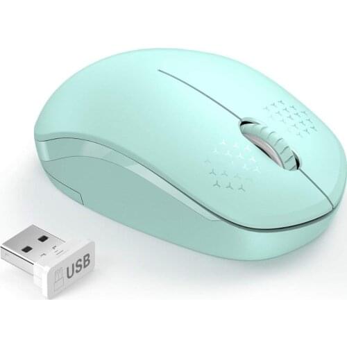 Noiseless Mouse Wireless 2.4G Silent Buttons Ergonomic Mute Mice for Computer Laptop Mouse for Desktop Notebook PC Mause
