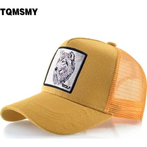 Snapback caps for men Embroidery Animals Baseball Cap Sun visor hats women Breathable Mesh Hip Hop Cap Trucker Streetwear bone
