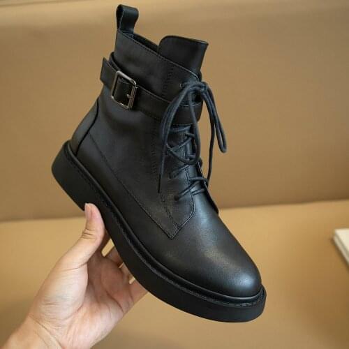 SKLFGXZY 2020 autumn and winter The new Genuine leather Female boots Riding boots Womens boots warm cowhide Womens shoes