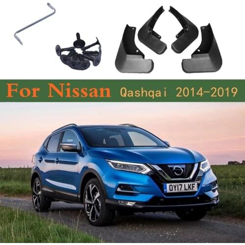 Car Mudflap Fender Mud Flaps Guard Mudguard Splash Flap For Nissan Qashqai J11 Accessories 2th Gen 2019 2018 2017 2016 2015