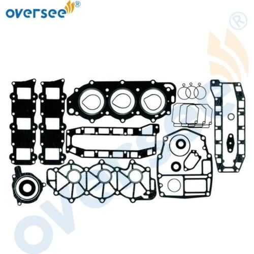 6H4-W0001-01 Powerhead Gasket Kit Replaces For Yamaha Outboard Engine 3 Cylinder