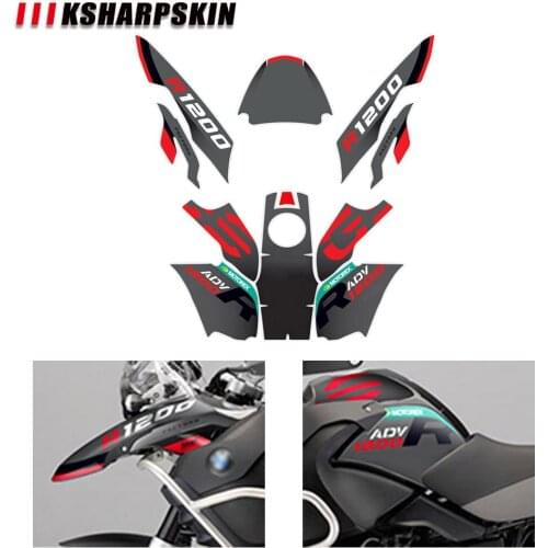 Motorcycle body decoration stickers scratch protection stickers reflective decals for BMW R1200GS ADV 2004-2007 r 1200gs r1200gs
