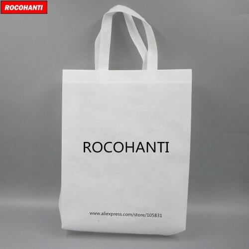 100X Non-woven Material Handled Style Non Woven Gift Bags With Personalized Logo For Birthday Party Wedding Favors Bag