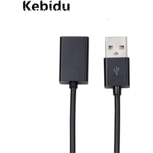 Kebidu USB 2.0 Extension Cable 1m 0.5m Data Extender Charge Extra Cable for iphone For Samsung Note4 S6 Edge Laptop Cord Newest