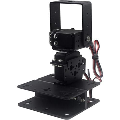 Controllable Electric Pan/Tilt Two-Degree-Of-Freedom Manipulator Horizontal And Vertical Rotation Robotic Smart Car Diy Dedicate