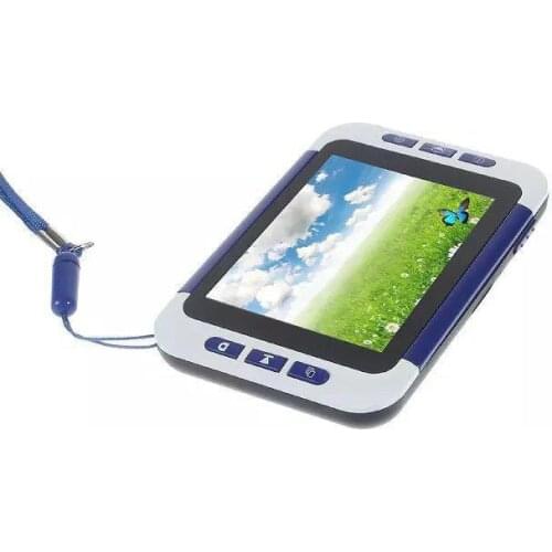 3.5 Inch Electronic Vision Aid Portable Handheld Electronic Magnifying Glass Reading Newspaper Magnifying Glass 32 Times