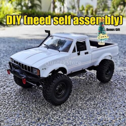 WPL C24 1/16 4WD Climber RC Car KIT Climbing Pickup Truck Kids Toy C24-1 Set