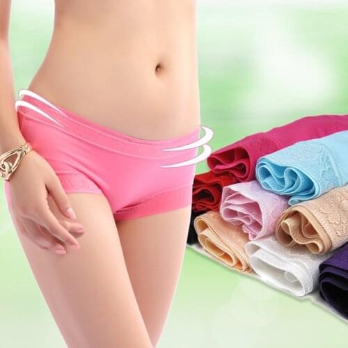 8Pc/lot Womens Underwear Large Size Underwear Modal Womens Panties Breathable Underwear