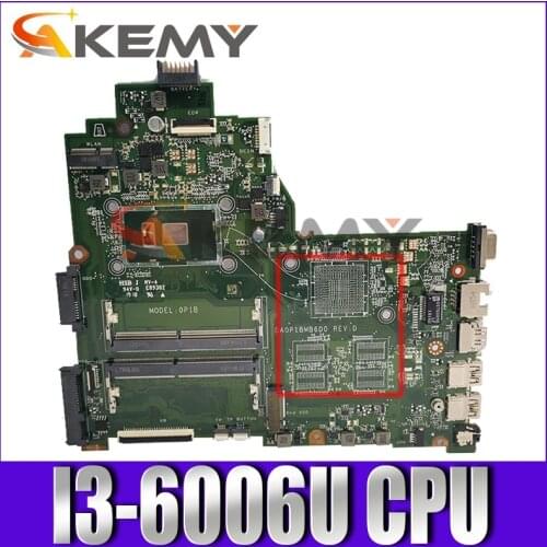 925423-001 925423-501 925423-601 For HP 14-BS 240 G6 Laptop Motherboard DA0P1BMB6D0 W/ SR2UW I3-6006U DDR4 100% Fully Tested