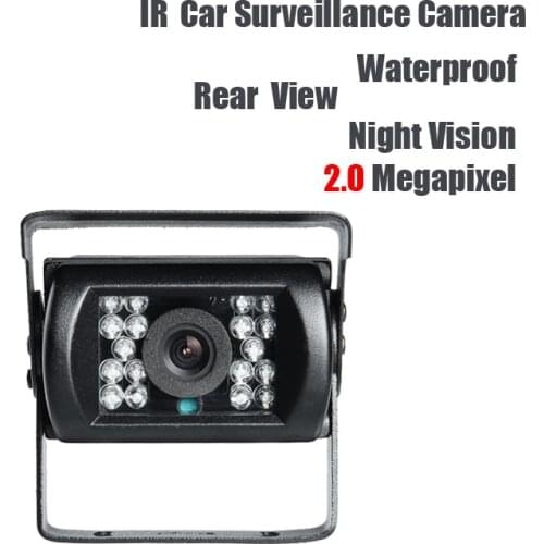 AHD 2.0MP Rear View Camera DC12V for Vehicle Truck Lorry Bus Reverse Backup Camera Waterproof IR Night Vision Outdoor