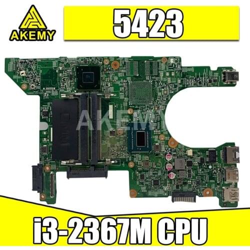 AKemy Laptop motherboard For DELL Inspiron 14Z 5423 SR0CV i3-2367M Mainboard CN-00N85M 00N85M 0N85M 11289-1