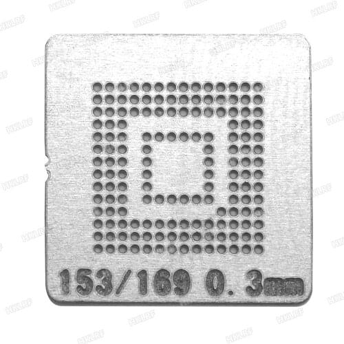 Free Shipping 0.3MM BGA Stencil Template 153 169 BGA Stencil