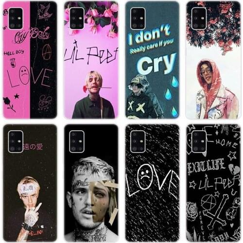 Lil Peep Lil Bo Peep Case for Samsung Galaxy A12 A02 A03S A21S A22 A32 A52 A72 A82 Quantum 2 S21 Plus FE Ultra M02S M12 Cover