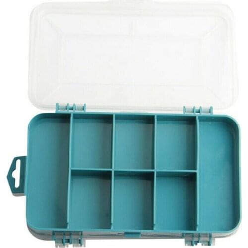 8 Slot Plastic Storage Case for Screws Threads Bolts Nails Nuts Parts Durable Box Tools SCIE999
