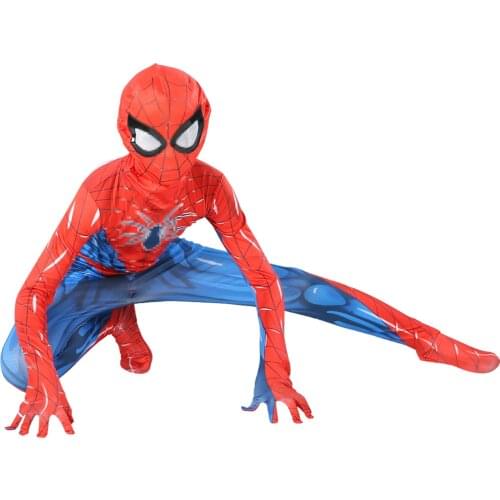Halloween Child Adult Spiderboy Suits Party Performance Tights Cosplay Costume With Mask Christmas Gift Jumpsuits Kids