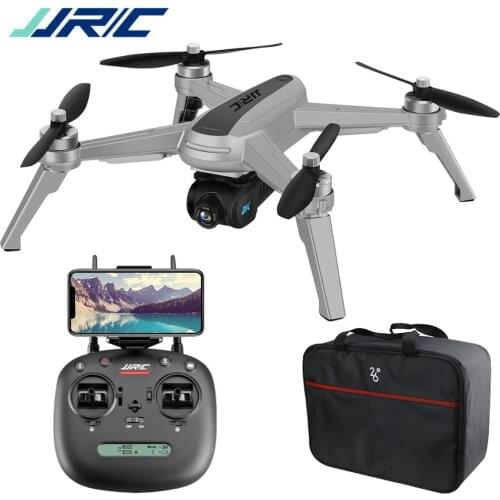 Brushless Drone for Adults with 2K FHD Camera Video, JJRC JJPRO X5 30km/h 20 mins Flight Time Quadcopter, 5G WiFi FPV GPS Drone