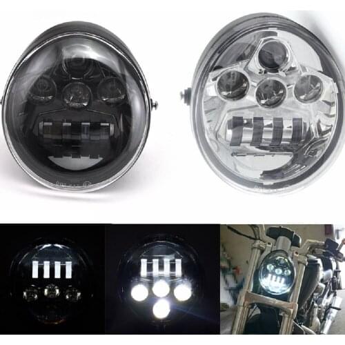 Motorcycle Headlight For Harley V Rod VROD VRSCA VRSC Headlight VRSC/V-ROD Motorcycle LED Headlight With DOT E9