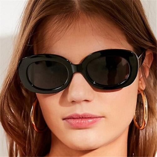 Oulylan Women Oval Sunglasses Luxury Brand Designer Retro Sun Glasses Vintage Fashion Glasses Men shades gafas de sol UV400