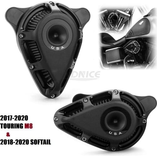 Turnable Air cleaners filters for harley M8 Road Glide FLTRX air filters 17-20 softail slim FXSB Breakout air intakes 18-20