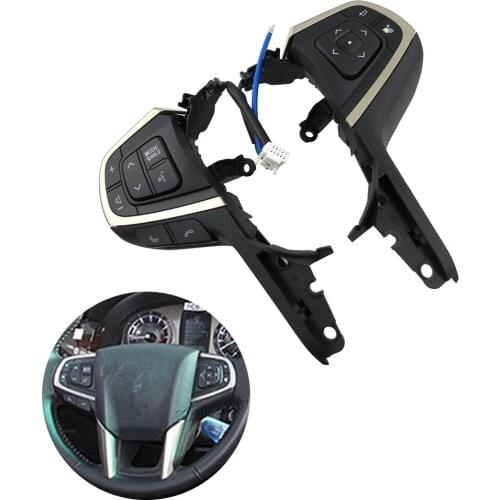 Steering Wheel Cruise Control Switch Volume Channel Remote Buttons 84250-0K080 For Toyota Innova 2015-2021