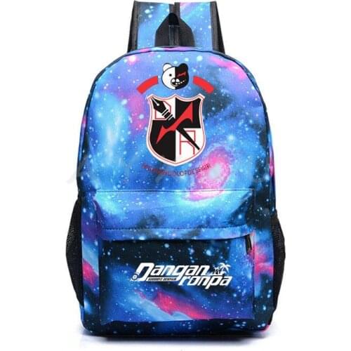 Danganronpa Backpack For Teenagers Kids Boys Children Student School Bags Unisex Laptop backpacks Travel Shoulder Bag