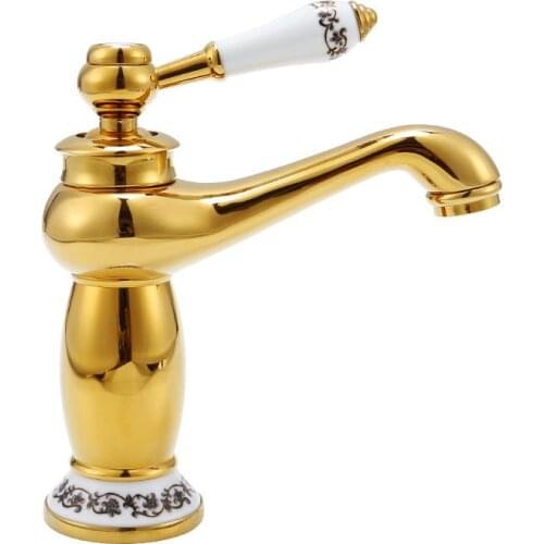 Bathroom Faucet Antique Bronze Finish Brass Basin Sink Solid Brass Faucets Single Handle Water Mixer Taps Bath Crane Faucet