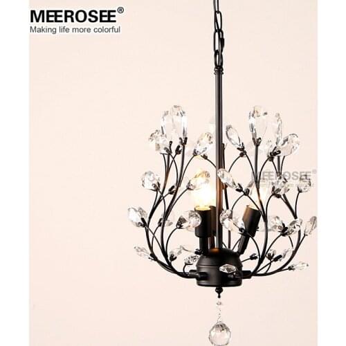 Modern Crystal Chandelier Lighting Fixture American Style Hanging Lamp luminaria Kronleuchter Dining room Restaurant Lighting