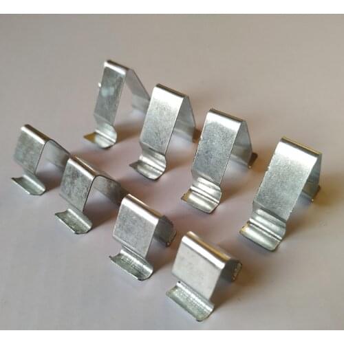 10 Pcs Auto Metal Trim Panel Lining Clip Interior Upholstery Retainer Rivet Fastener For VW Audi Seat Skoda